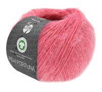 LANA GROSSA Per Fortuna GOTS | Leichtes Sommerflauschgarn mit Baumwolle | Handstrickgarn aus 74% Baumwolle (Bio) & 26% Polyamid | 50g Wolle zum Stricken & Häkeln | 190m Garn FB 54