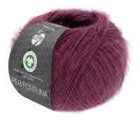 LANA GROSSA Per Fortuna GOTS | Leichtes Sommerflauschgarn mit Baumwolle | Handstrickgarn aus 74% Baumwolle (Bio) & 26% Polyamid | 50g Wolle zum Stricken & Häkeln | 190m Garn FB 59