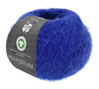 LANA GROSSA Per Fortuna GOTS | Leichtes Sommerflauschgarn mit Baumwolle | Handstrickgarn aus 74% Baumwolle (Bio) & 26% Polyamid | 50g Wolle zum Stricken & Häkeln | 190m Garn FB 51