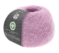 LANA GROSSA Per Fortuna GOTS | Leichtes Sommerflauschgarn mit Baumwolle | Handstrickgarn aus 74% Baumwolle (Bio) & 26% Polyamid | 50g Wolle zum Stricken & Häkeln | 190m Garn FB 5