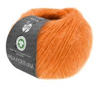 LANA GROSSA Per Fortuna GOTS | Leichtes Sommerflauschgarn mit Baumwolle | Handstrickgarn aus 74% Baumwolle (Bio) & 26% Polyamid | 50g Wolle zum Stricken & Häkeln | 190m Garn FB 55