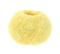 LANA GROSSA Per Fortuna GOTS | Leichtes Sommerflauschgarn mit Baumwolle | Handstrickgarn aus 74% Baumwolle (Bio) & 26% Polyamid | 50g Wolle zum Stricken & Häkeln | 190m Garn FB 32