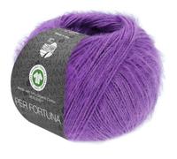 LANA GROSSA Per Fortuna GOTS | Leichtes Sommerflauschgarn mit Baumwolle | Handstrickgarn aus 74% Baumwolle (Bio) & 26% Polyamid | 50g Wolle zum Stricken & Häkeln | 190m Garn FB 50
