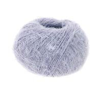 LANA GROSSA Per Fortuna GOTS | Leichtes Sommerflauschgarn mit Baumwolle | Handstrickgarn aus 74% Baumwolle (Bio) & 26% Polyamid | 50g Wolle zum Stricken & Häkeln | 190m Garn FB 35