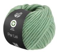 LANA GROSSA Per Lei GOTS | Klassisches Merino-Dochtgarn, GOTS zertifiziert | Handstrickgarn aus 100% Schurwolle | 50g Wolle zum Stricken & Häkeln | 60m Garn FB 4