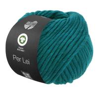 LANA GROSSA Per Lei GOTS | Klassisches Merino-Dochtgarn, GOTS zertifiziert | Handstrickgarn aus 100% Schurwolle | 50g Wolle zum Stricken & Häkeln | 60m Garn FB 24