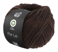 LANA GROSSA Per Lei GOTS | Klassisches Merino-Dochtgarn, GOTS zertifiziert | Handstrickgarn aus 100% Schurwolle | 50g Wolle zum Stricken & Häkeln | 60m Garn FB 32