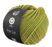 LANA GROSSA Per Lei GOTS | Klassisches Merino-Dochtgarn, GOTS zertifiziert | Handstrickgarn aus 100% Schurwolle | 50g Wolle zum Stricken & Häkeln | 60m Garn FB 3