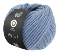 LANA GROSSA Per Lei GOTS | Klassisches Merino-Dochtgarn, GOTS zertifiziert | Handstrickgarn aus 100% Schurwolle | 50g Wolle zum Stricken & Häkeln | 60m Garn FB 44