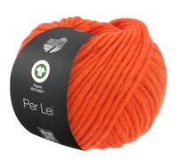 LANA GROSSA Per Lei GOTS | Klassisches Merino-Dochtgarn, GOTS zertifiziert | Handstrickgarn aus 100% Schurwolle | 50g Wolle zum Stricken & Häkeln | 60m Garn FB 41