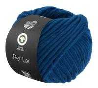 LANA GROSSA Per Lei GOTS | Klassisches Merino-Dochtgarn, GOTS zertifiziert | Handstrickgarn aus 100% Schurwolle | 50g Wolle zum Stricken & Häkeln | 60m Garn FB 35