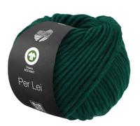LANA GROSSA Per Lei GOTS | Klassisches Merino-Dochtgarn, GOTS zertifiziert | Handstrickgarn aus 100% Schurwolle | 50g Wolle zum Stricken & Häkeln | 60m GarnFB 52