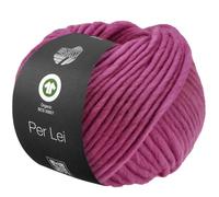 LANA GROSSA Per Lei GOTS | Klassisches Merino-Dochtgarn, GOTS zertifiziert | Handstrickgarn aus 100% Schurwolle | 50g Wolle zum Stricken & Häkeln | 60m GarnFB 55