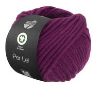 LANA GROSSA Per Lei GOTS | Klassisches Merino-Dochtgarn, GOTS zertifiziert | Handstrickgarn aus 100% Schurwolle | 50g Wolle zum Stricken & Häkeln | 60m Garn FB 43
