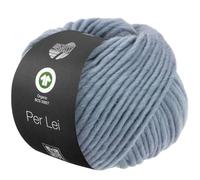 LANA GROSSA Per Lei GOTS | Klassisches Merino-Dochtgarn, GOTS zertifiziert | Handstrickgarn aus 100% Schurwolle | 50g Wolle zum Stricken & Häkeln | 60m Garn FB 21