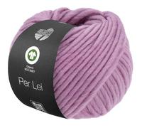 LANA GROSSA Per Lei GOTS | Klassisches Merino-Dochtgarn, GOTS zertifiziert | Handstrickgarn aus 100% Schurwolle | 50g Wolle zum Stricken & Häkeln | 60m Garn FB 45