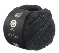 LANA GROSSA Per Lei GOTS | Klassisches Merino-Dochtgarn, GOTS zertifiziert | Handstrickgarn aus 100% Schurwolle | 50g Wolle zum Stricken & Häkeln | 60m Garn FB 9