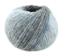 LANA GROSSA Picasso | Soffilo mit 36% Baby Alpaka, 36% Schurwolle (Merino extrafine), 28% Polyamid und interessantem Farbeffekt |50g Wolle zum Stricken & Häkeln | 210m Garn FB 4