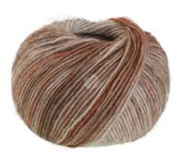 LANA GROSSA Picasso | Soffilo mit 36% Baby Alpaka, 36% Schurwolle (Merino extrafine), 28% Polyamid und interessantem Farbeffekt |50g Wolle zum Stricken & Häkeln | 210m GarnFB 17