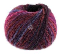 LANA GROSSA Picasso | Soffilo mit 36% Baby Alpaka, 36% Schurwolle (Merino extrafine), 28% Polyamid und interessantem Farbeffekt |50g Wolle zum Stricken & Häkeln | 210m Garn FB 7