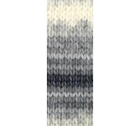 LANA GROSSA Picasso | Soffilo mit 36% Baby Alpaka, 36% Schurwolle (Merino extrafine), 28% Polyamid und interessantem Farbeffekt |50g Wolle zum Stricken & Häkeln | 210m GarnFB 14