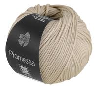 LANA GROSSA Promessa | Weich gefülltes Schlauchgarn aus Bio-Baumwolle und Polyamid | Handstrickgarn aus 70% Bio-Baumwolle & 30% Polyamid | 50g Wolle zum Stricken & Häkeln | 125m Garn FB15