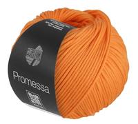 LANA GROSSA Promessa | Weich gefülltes Schlauchgarn aus Bio-Baumwolle und Polyamid | Handstrickgarn aus 70% Bio-Baumwolle & 30% Polyamid | 50g Wolle zum Stricken & Häkeln | 125m Garn FB4