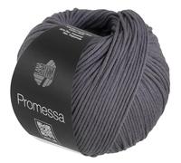 LANA GROSSA Promessa | Weich gefülltes Schlauchgarn aus Bio-Baumwolle und Polyamid | Handstrickgarn aus 70% Bio-Baumwolle & 30% Polyamid | 50g Wolle zum Stricken & Häkeln | 125m Garn FB19