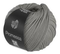 LANA GROSSA Promessa | Weich gefülltes Schlauchgarn aus Bio-Baumwolle und Polyamid | Handstrickgarn aus 70% Bio-Baumwolle & 30% Polyamid | 50g Wolle zum Stricken & Häkeln | 125m Garn FB 40