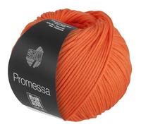 LANA GROSSA Promessa | Weich gefülltes Schlauchgarn aus Bio-Baumwolle und Polyamid | Handstrickgarn aus 70% Bio-Baumwolle & 30% Polyamid | 50g Wolle zum Stricken & Häkeln | 125m Garn FB30