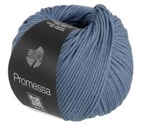 LANA GROSSA Promessa | Weich gefülltes Schlauchgarn aus Bio-Baumwolle und Polyamid | Handstrickgarn aus 70% Bio-Baumwolle & 30% Polyamid | 50g Wolle zum Stricken & Häkeln | 125m Garn FB20