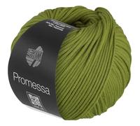 LANA GROSSA Promessa | Weich gefülltes Schlauchgarn aus Bio-Baumwolle und Polyamid | Handstrickgarn aus 70% Bio-Baumwolle & 30% Polyamid | 50g Wolle zum Stricken & Häkeln | 125m Garn FB32