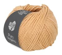 LANA GROSSA Puro Vegano | Kettgarnkonstruktion ohne tierische Fasern | Handstrickgarn aus 65% Baumwolle, 20% Lyocell (Tencel) & 15% Polyamid | 50g Wolle zum Stricken & Häkeln | 90m Garn FB 3