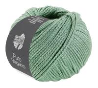 LANA GROSSA Puro Vegano | Kettgarnkonstruktion ohne tierische Fasern | Handstrickgarn aus 65% Baumwolle, 20% Lyocell (Tencel) & 15% Polyamid | 50g Wolle zum Stricken & Häkeln | 90m Garn FB 29