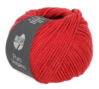 LANA GROSSA Puro Vegano | Kettgarnkonstruktion ohne tierische Fasern | Handstrickgarn aus 65% Baumwolle, 20% Lyocell (Tencel) & 15% Polyamid | 50g Wolle zum Stricken & Häkeln | 90m Garn FB 6
