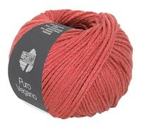 LANA GROSSA Puro Vegano | Kettgarnkonstruktion ohne tierische Fasern | Handstrickgarn aus 65% Baumwolle, 20% Lyocell (Tencel) & 15% Polyamid | 50g Wolle zum Stricken & Häkeln | 90m Garn FB 5