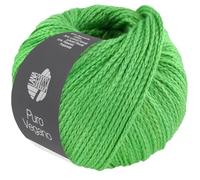LANA GROSSA Puro Vegano | Kettgarnkonstruktion ohne tierische Fasern | Handstrickgarn aus 65% Baumwolle, 20% Lyocell (Tencel) & 15% Polyamid | 50g Wolle zum Stricken & Häkeln | 90m Garn FB 21
