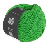 LANA GROSSA Riccio | Kuschelweiches, strukturiertes Garn aus Pima Baumwolle | Handstrickgarn aus 84% Baumwolle & 16% Polyamid | 50g Wolle zum Stricken & Häkeln | 110m Garn FB 16