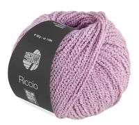LANA GROSSA Riccio | Kuschelweiches, strukturiertes Garn aus Pima Baumwolle | Handstrickgarn aus 84% Baumwolle & 16% Polyamid | 50g Wolle zum Stricken & Häkeln | 110m Garn FB 10