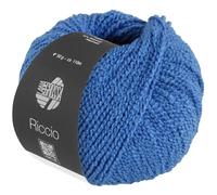 LANA GROSSA Riccio | Kuschelweiches, strukturiertes Garn aus Pima Baumwolle | Handstrickgarn aus 84% Baumwolle & 16% Polyamid | 50g Wolle zum Stricken & Häkeln | 110m Garn FB 6