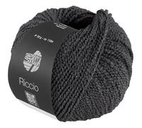 LANA GROSSA Riccio | Kuschelweiches, strukturiertes Garn aus Pima Baumwolle | Handstrickgarn aus 84% Baumwolle & 16% Polyamid | 50g Wolle zum Stricken & Häkeln | 110m Garn FB 24