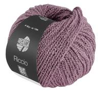 LANA GROSSA Riccio | Kuschelweiches, strukturiertes Garn aus Pima Baumwolle | Handstrickgarn aus 84% Baumwolle & 16% Polyamid | 50g Wolle zum Stricken & Häkeln | 110m Garn FB 22