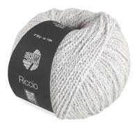 LANA GROSSA Riccio | Kuschelweiches, strukturiertes Garn aus Pima Baumwolle | Handstrickgarn aus 84% Baumwolle & 16% Polyamid | 50g Wolle zum Stricken & Häkeln | 110m Garn FB 2