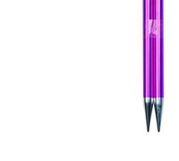 Lana Grossa Rundstricknadel Aluminium | leicht & stabil | glatte Oberfläche für müheloses Stricken | ideal für alle Garne | langlebig & komfortabel | 80/7,0