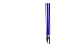 Lana Grossa Rundstricknadel Aluminium | leicht & stabil | glatte Oberfläche für müheloses Stricken | ideal für alle Garne | langlebig & komfortabel | 60/6,0