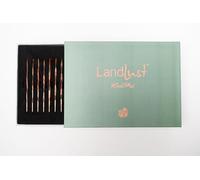 Lana Grossa Rundstricknadel-Set Landlust KnitPro Design-Holz in Naturoptik 3,5-8,0 mm