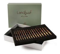 Lana Grossa Rundstricknadel-Set Landlust KnitPro Design-Holz in Naturoptik 3,5-8,0 mm