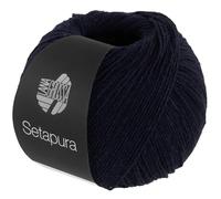 LANA GROSSA Setapura | Angenehm weiches, mattes Seidengarn | Handstrickgarn aus 100% Seide | 50g Wolle zum Stricken & Häkeln | 200m Garn FB4