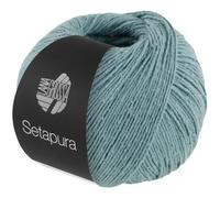 LANA GROSSA Setapura | Angenehm weiches, mattes Seidengarn | Handstrickgarn aus 100% Seide | 50g Wolle zum Stricken & Häkeln | 200m Garn FB13