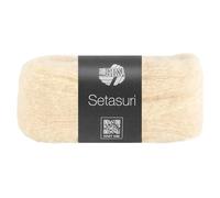 LANA GROSSA Setasuri | Feines Lace-Garn aus Suri-Alpakafasern mit Seide | Handstrickgarn aus 69% Alpaka (Suri) & 31% Seide | 25g Wolle zum Stricken & Häkeln | 212m Garn FB58